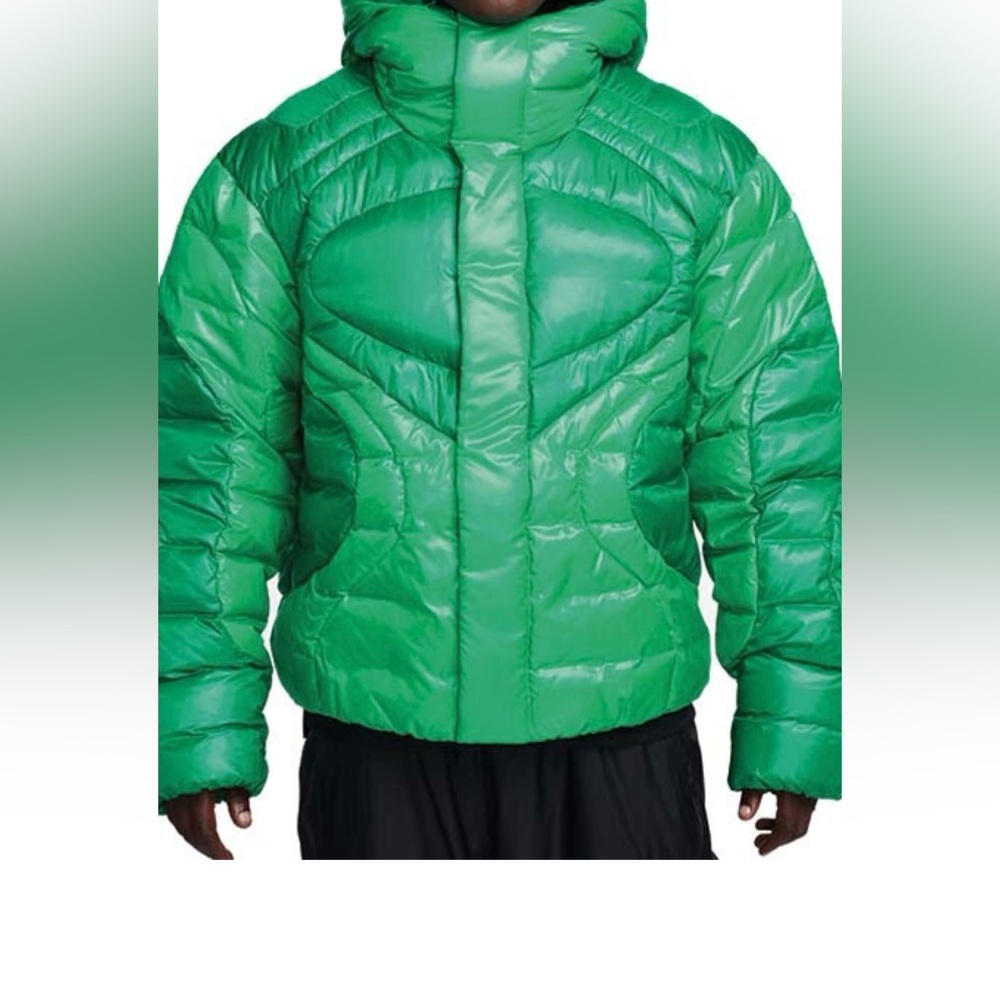 Vibrant Green Puffer Jacket